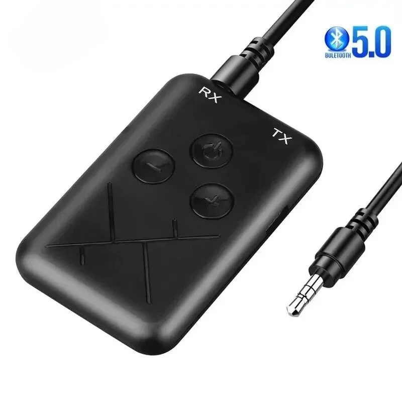 Bluetooth Receiver Transmitter 2 in 1 Stereo APTX Wireless Aux Audio Adapter 3.5mm Jack RCA for TV PC BT 5.0 4.2