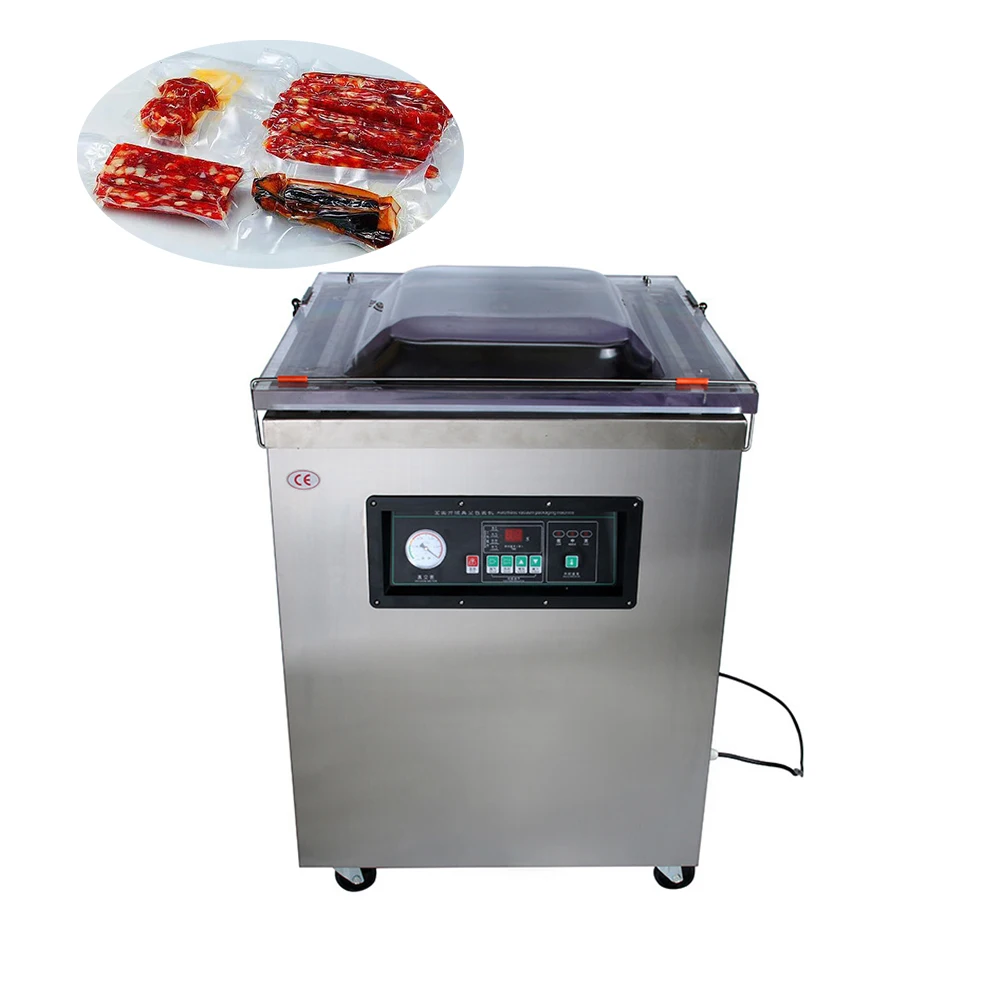 Sealing Property Industrial Automatic Dry Fish Meat Caviar Vacuum Sealer Machine Packaging For Food