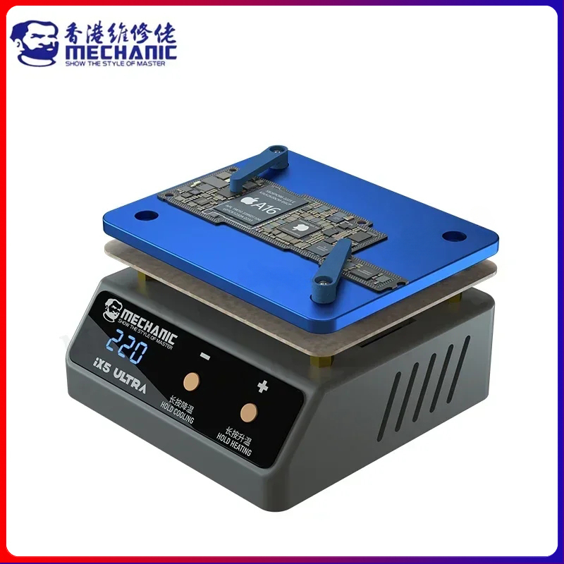 MECHANIC Universal Preheating Platform IX5 Ultra Mobile Phone Motherboard Planting Tin Delamination Laminating Degumming