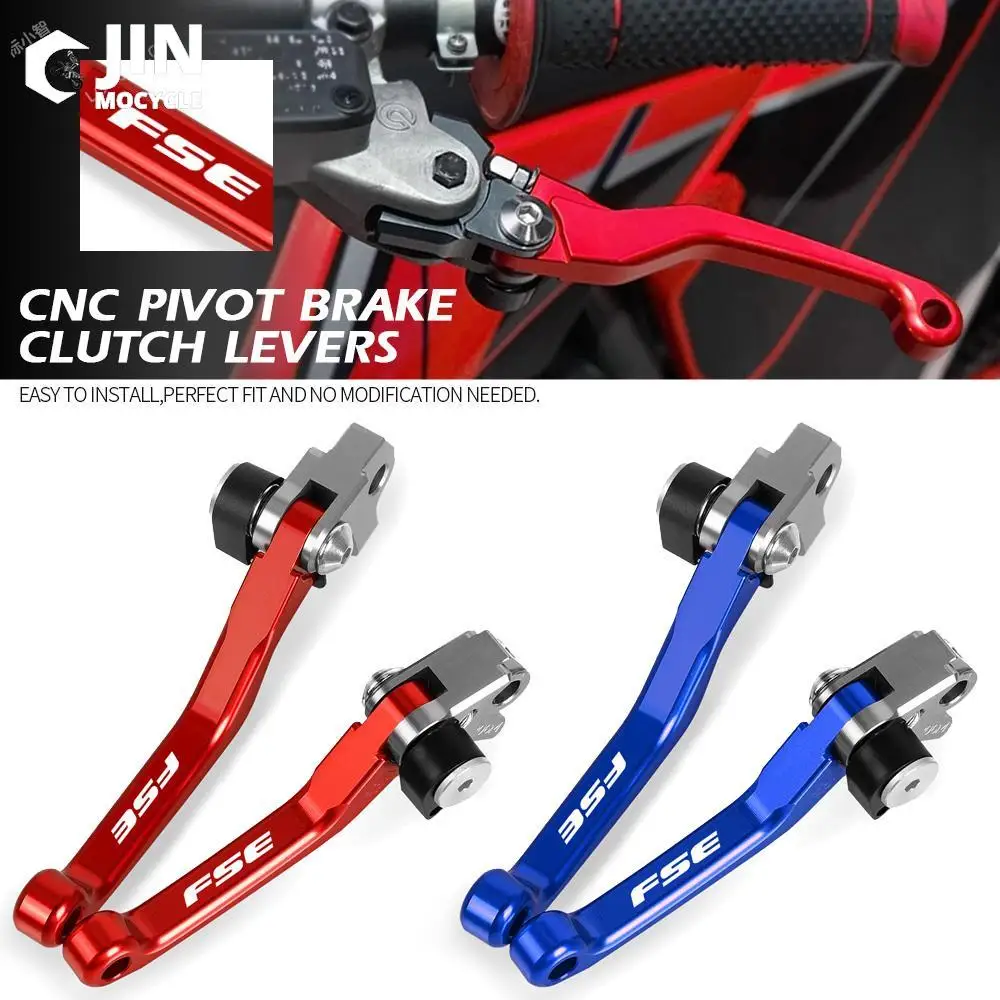 

For GASGAS FSE 2003 2004 2005 2006 2007 2008 2009 Motorcoss Pit Dirt Bike Pivot Foldable Brake Clutch Levers With LOGO FSE