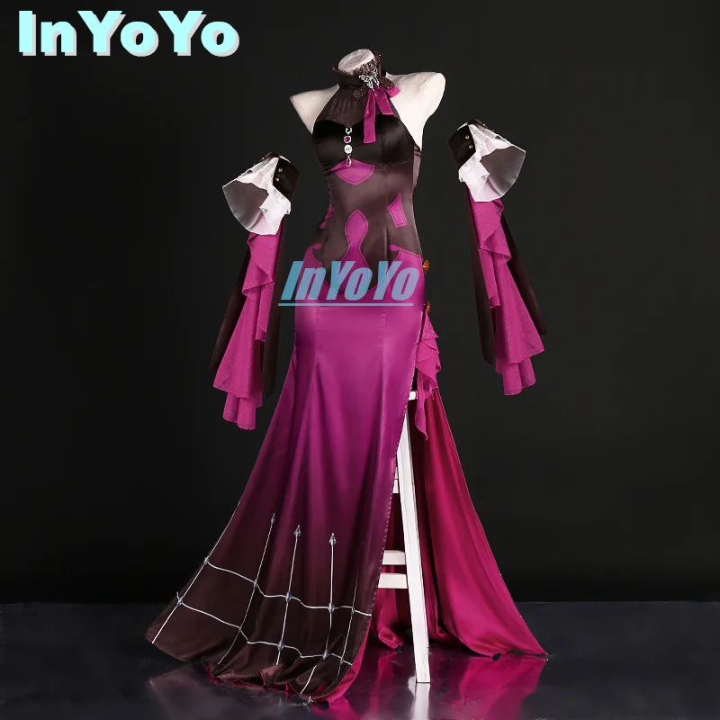 

InYoYo Kafka Cosplay Honkai: Star Rail Costume Concert Dress Uniform Halloween Party Daily Outfit Women Game Suit New
