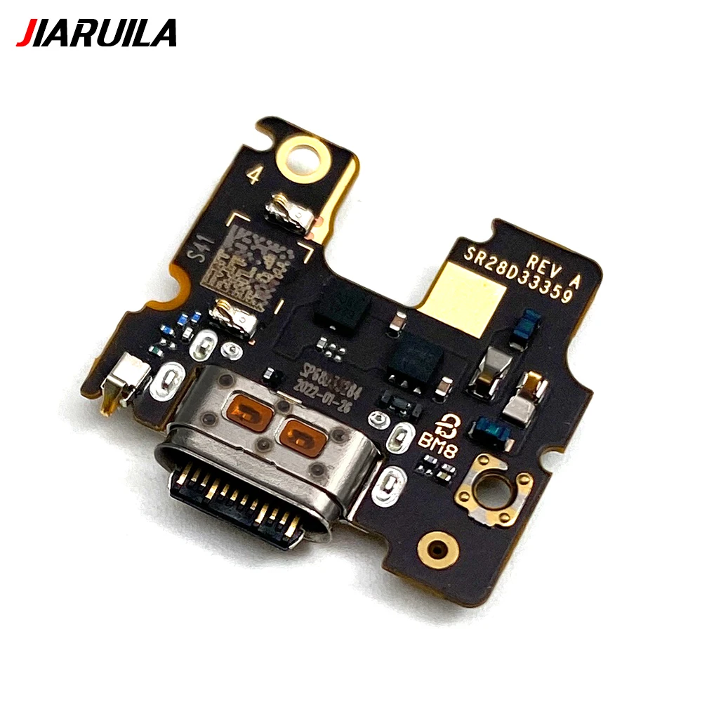 Connecteur De Charge Pour Motorola Edge 30 Ultra - Câble Générique Noir, Compatible Samsung, Neuf Sous Emballage
