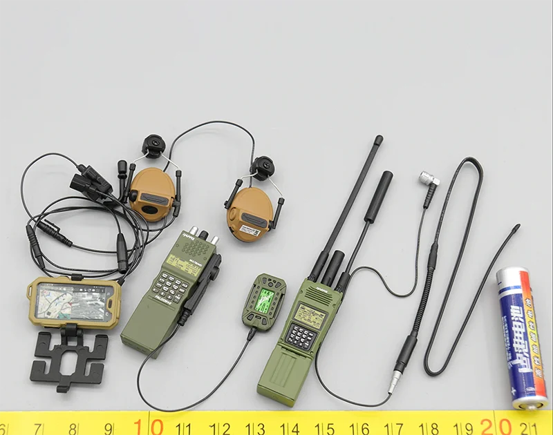 

1/6 Scale 26054C CBRN Radio Receiver and Communication Device Models for 12''Figures DIY Accessories