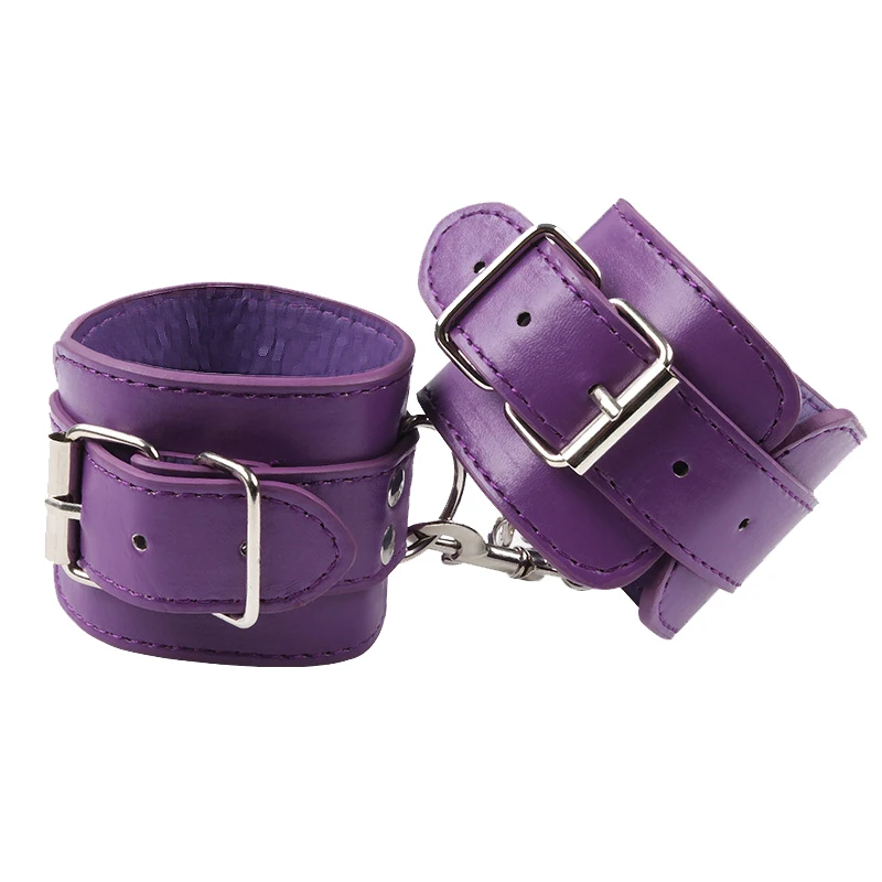 Menottes En Tissu Rouge Et Rose - Pour Jeux BDSM/bondage - Neuf - Sans Marque