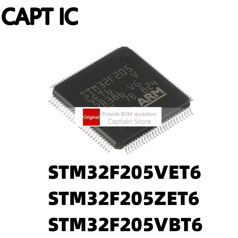 

5 шт. STM32F205VET6 205ZET6 205VBT6
