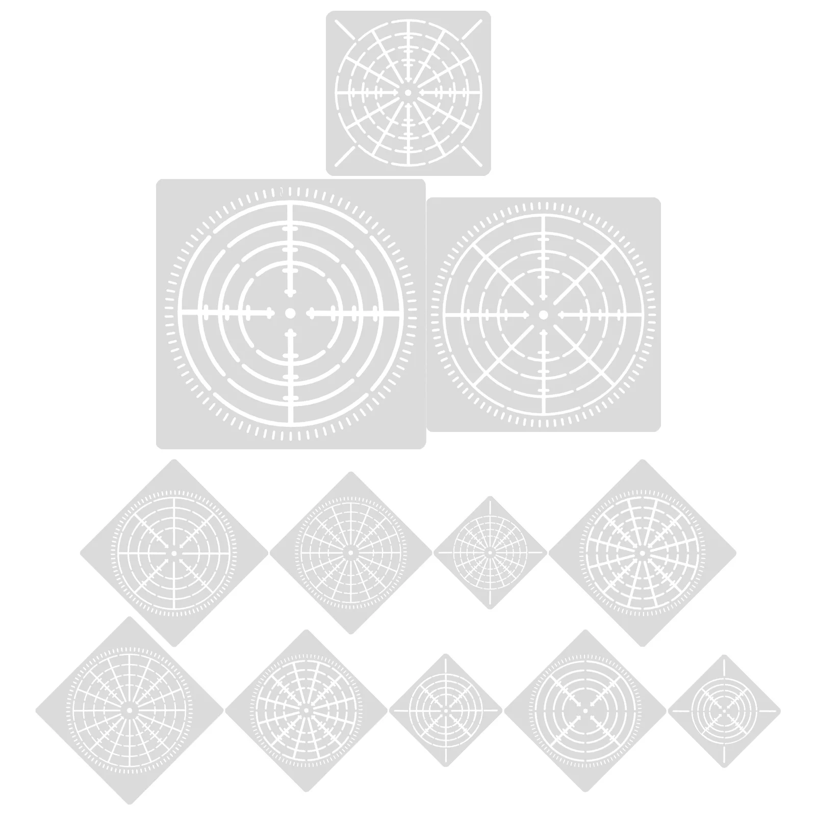 

Delicate Stencils Convenient Dot Stencils Diy Templates Diy Supply