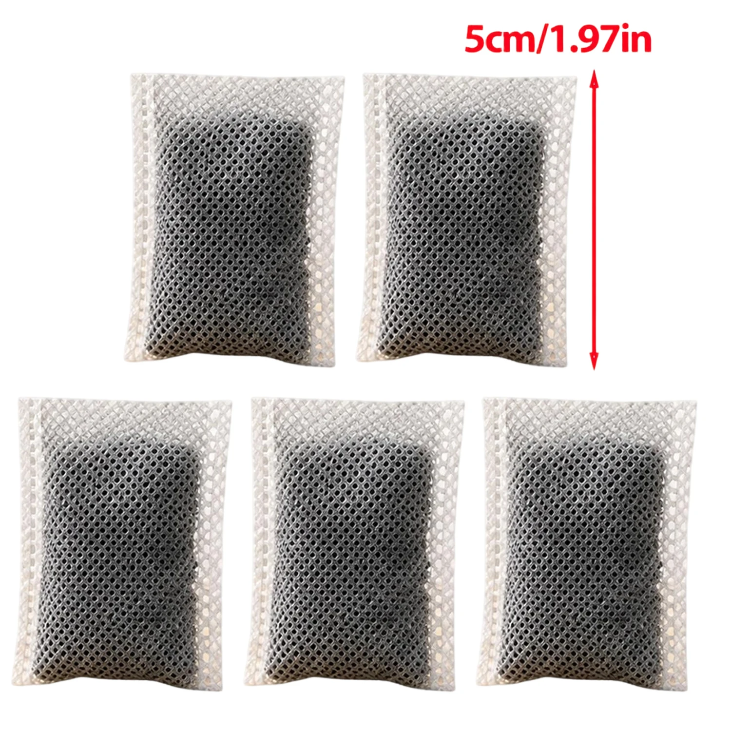 Odor Absorbing Charcoal Deodorizer Refill Bags – Reusable & Sun-Rejuvenating Freshener