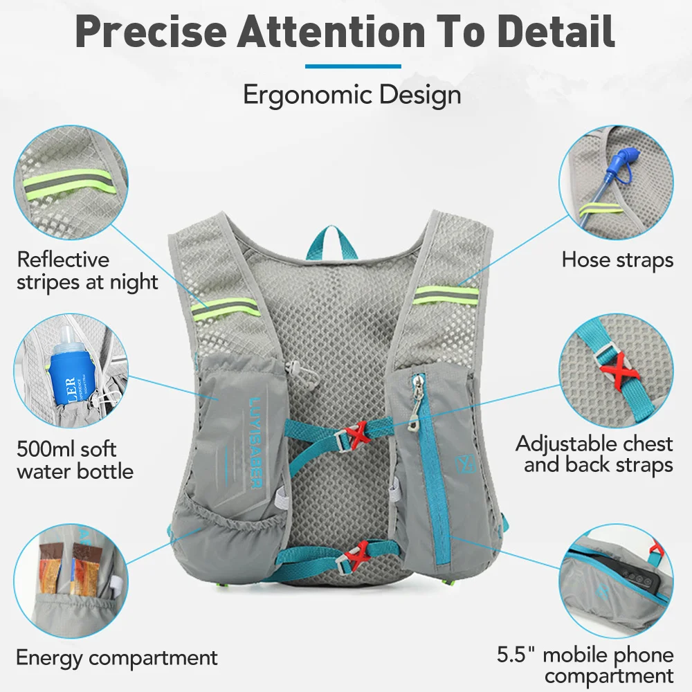 Ultralight Running Hydration Vest 3