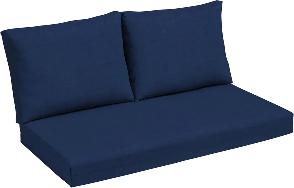 Water Repellent Outdoor Loveseat Cushion Set