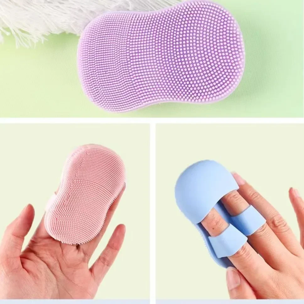 Mini Soft Silicone Face Wash Brush Nasal Cleansing Massage Facial Cleaner Tool For Makeup Removal And Pore Cleaning