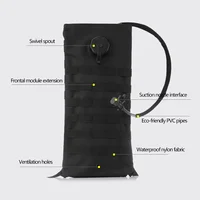 New Arrival 3L Tactical Water Bag Military Hiking Camping Water Storage Bladder Hydration Backpack Pouch Water Bag 2