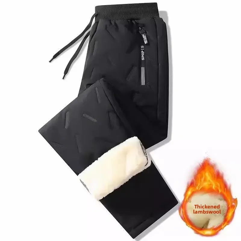 6810 black straight pants