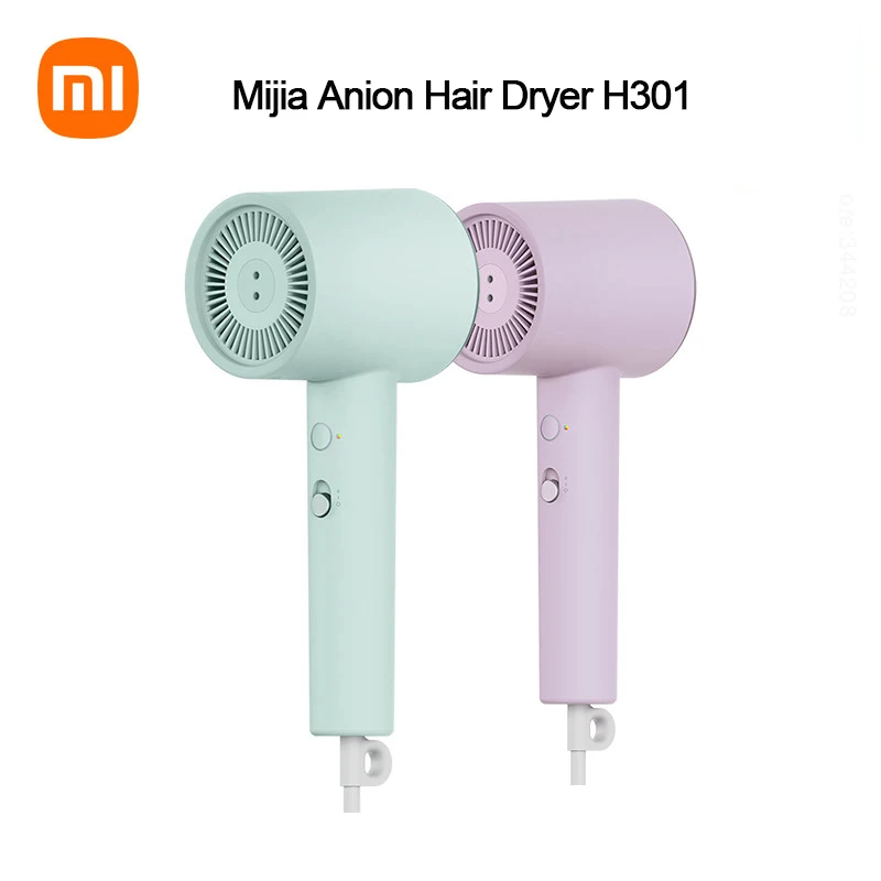 

Фен Xiaomi Mijia Anion H301 портативный Быстросохнущий с отрицательными ионами, 1800 Вт