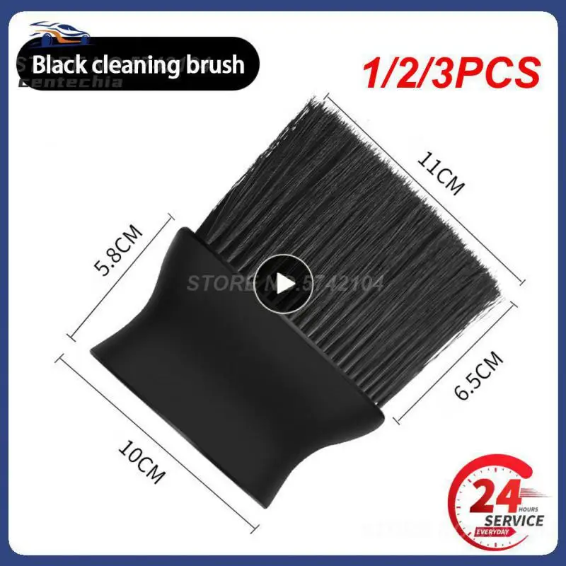 

1/2/3PCS Dust Removal Brush Air Conditioner Outlet Car Wash Dust Artifact Dust Removal Brush Cleaning Tooel Soft Brush Car Supp