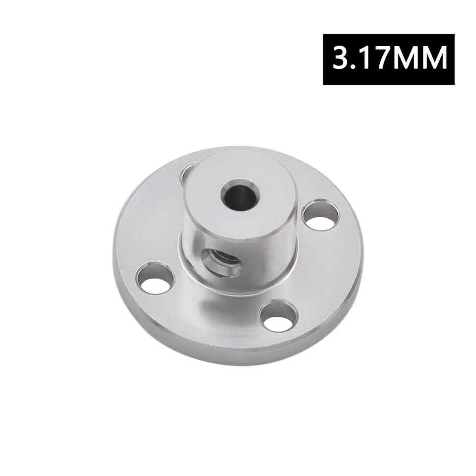 2/3/3.17/4/5/6/6.35/7/8/10/12/14/16mm Aluminum Alloy Flange Coupling Coupler Motor Guide Shaft Coupler Motor Connector image 16