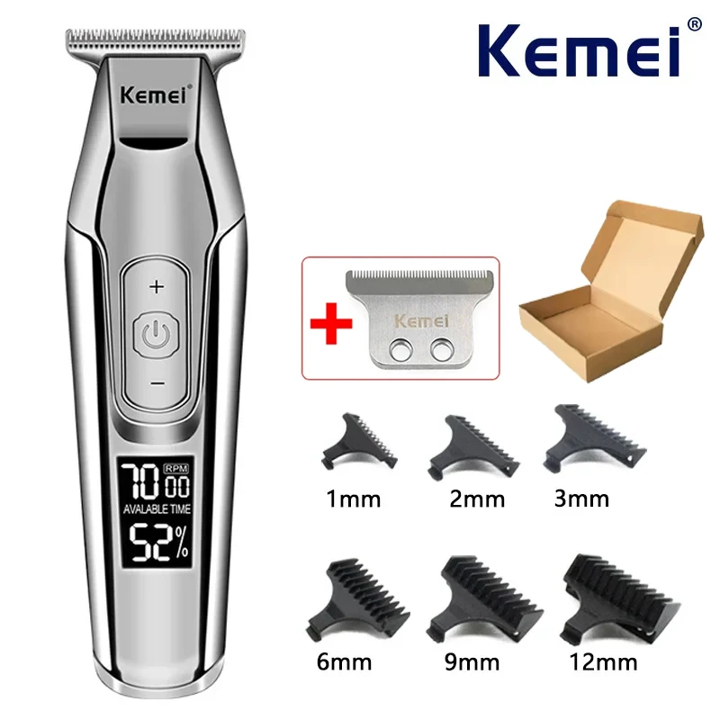 Kemei KM-5027 ماكينة قص الشعر الكهربائية الأصلية ا...