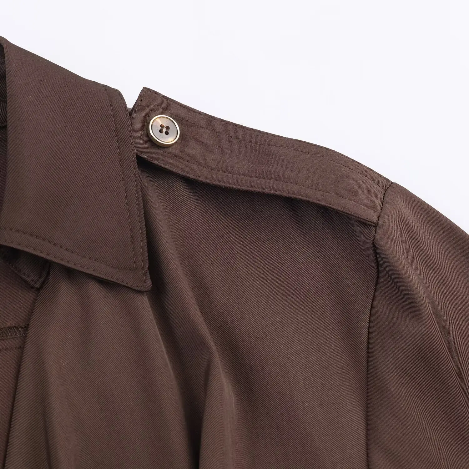 Ladies' Elegant Commuter With Belt Midi Long Dress Female Vintage Fashion Shirt Dress Women V-Neck Long Sleeve Party Long Dress