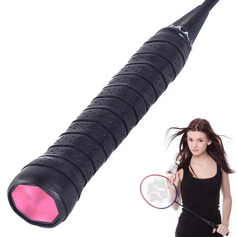 

Tennis Grip Tape PU Breathable Tennis Overgrip Anti Slip Sweatband Supplies Sweat Absorption Universal Racket Grips Tape