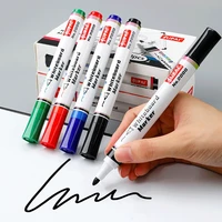 4Pcs/Set Erasable Magnetic Whiteboard Marker Pen Blackboard Marker Chalk Glass Ceramics Office School Art Marker Stationery 1