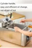 Auto Lifting Deep Fryer Electric Frying Pan Automatic Lifting Electric Fryer Timed Fry Fast Food Intelligent Auto Lift-up Fryer 3