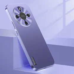 Sleek Ultra - Thin Plastic Case with Aluminum Lens Protection - Premium Cover for HONOR X9D (PURPLE)