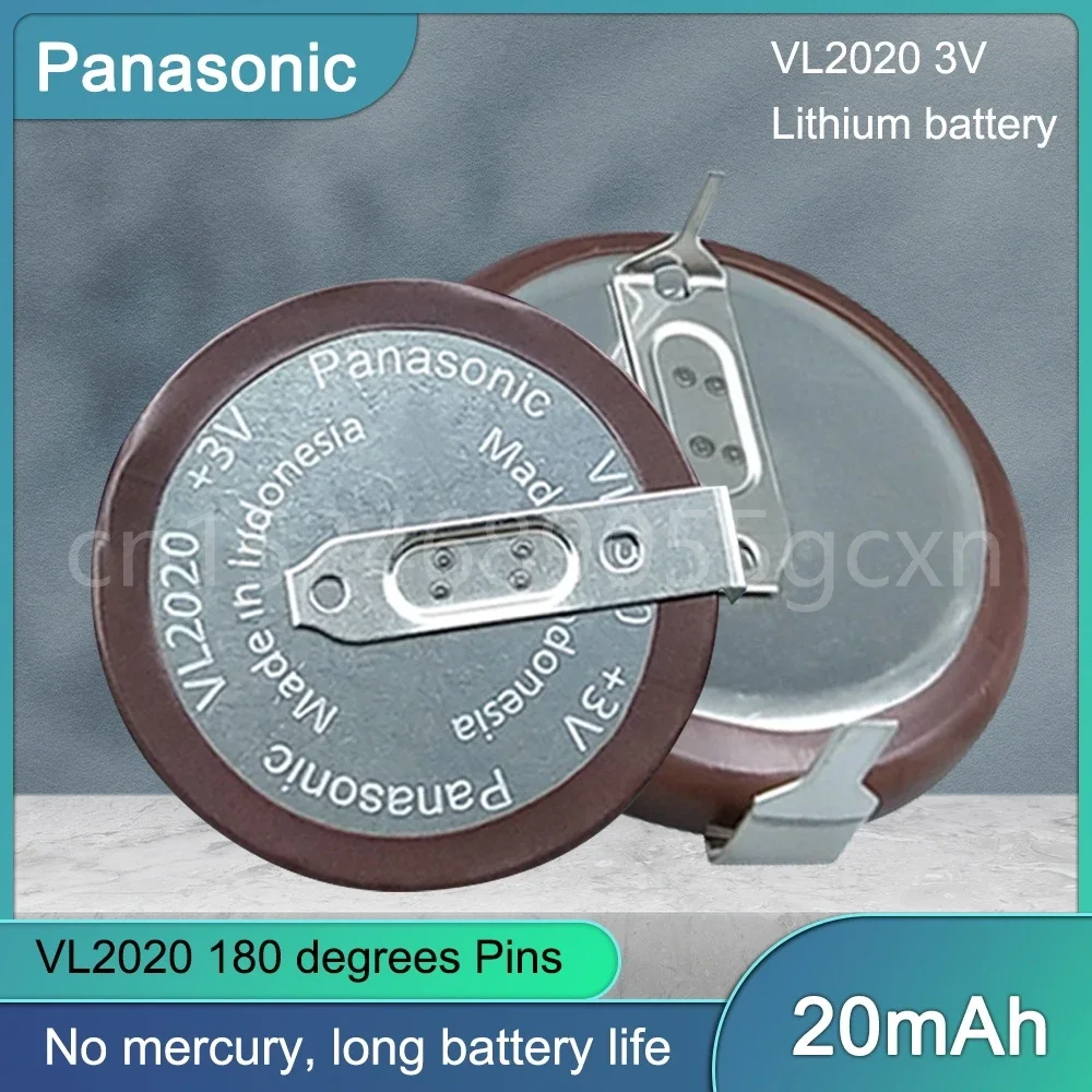 Panasonic Vl2020 3V Car Key Fobs Con Gambe Batteria A Bottone Al Litio Ricaricabile A 180 Gradi Per Bmw Car Key Fobs