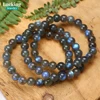 A++ Natural Blue Labradorite 8mm Shiny Beads for Jewelry Making DIY Bracelet Necklace Or  Lovers Gift 1