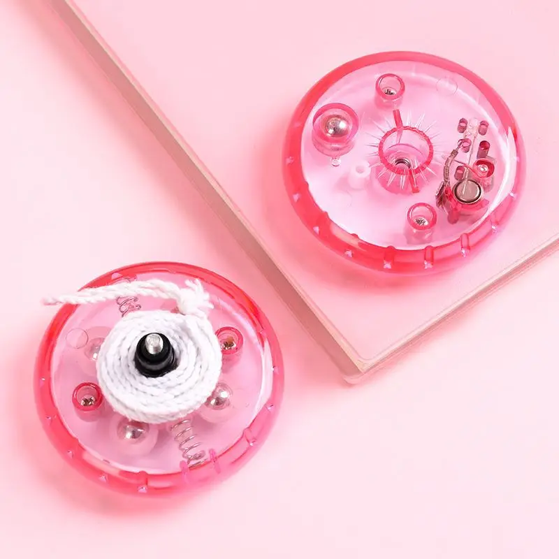 Classic Funny Glowing YoYo Ball LED Flashing Yoyo Toy Children Luminous Kids Party Glow Entertainment
