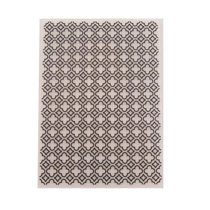 Plastic Embossing Folder for Card Making Floral DIY Scrapbooking
