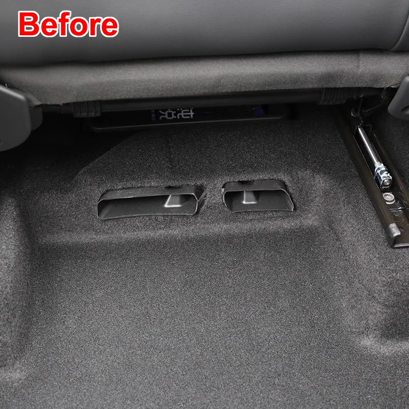 Car Air Vent Cover For SEAT Ateca Rear Seat Air Conditioning Outlet Cover Interior Moulding Protector Accessories