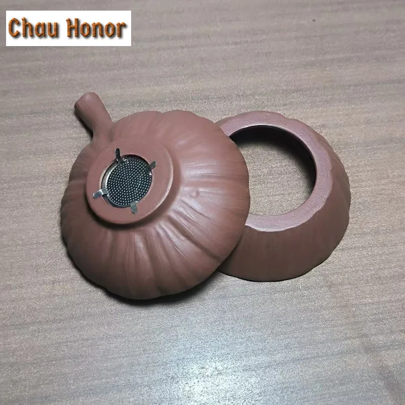 Handmade Yixing Purple Clay Tea Separator Infusor Creative Tea Strainer Dispenser Tea Soaking Tea Filter Tea Items Supplies Gift