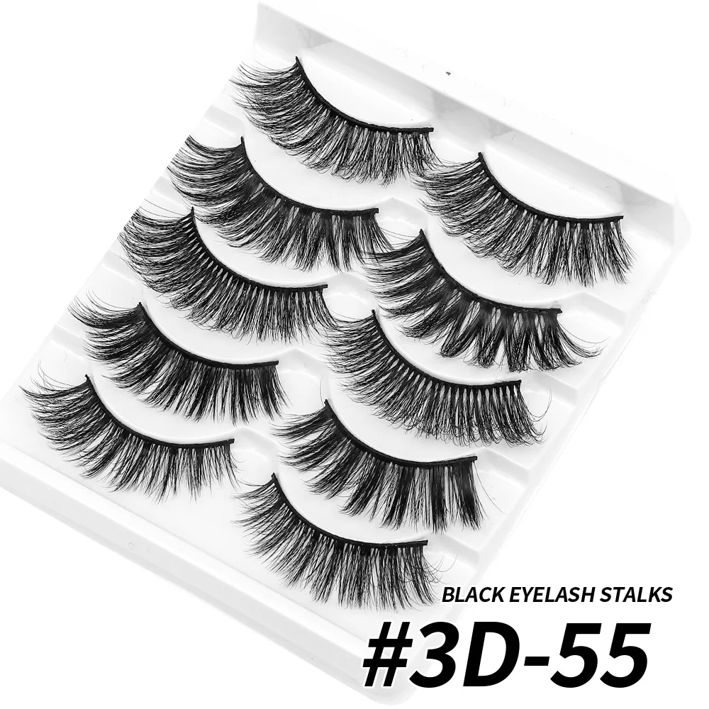 False Eyelashes 5 Pairs eyelash extension eyelash extensions eyelash extension lashes fake eyelashes false eyelashes eyelash makeup tools