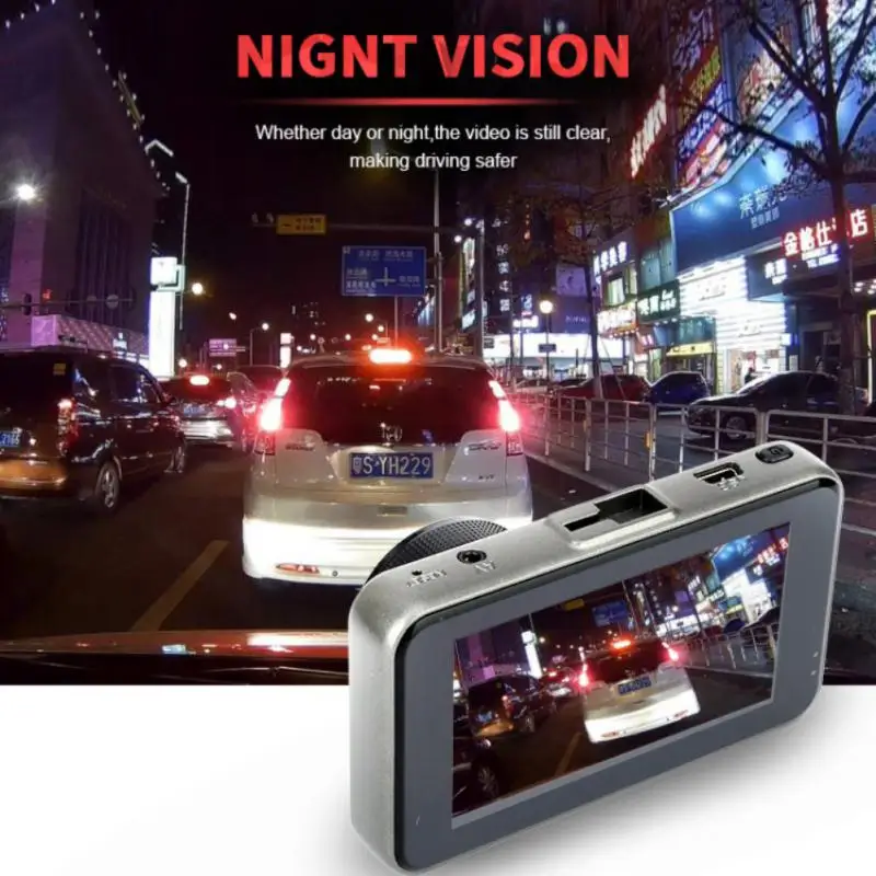

Dashcam Mirror Driving Recorder 3 Inch 1080p Night Dual Recording Car Accessories Rear View Car Video Recorder Dvr