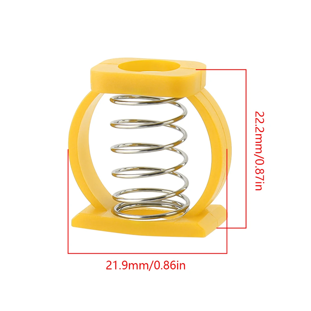 1-5 Pairs Bicycle Hinge Clamp Spring Bike Hinge C Buckle Parallelizer Folding Bike Frame Clamp Spring for Folding