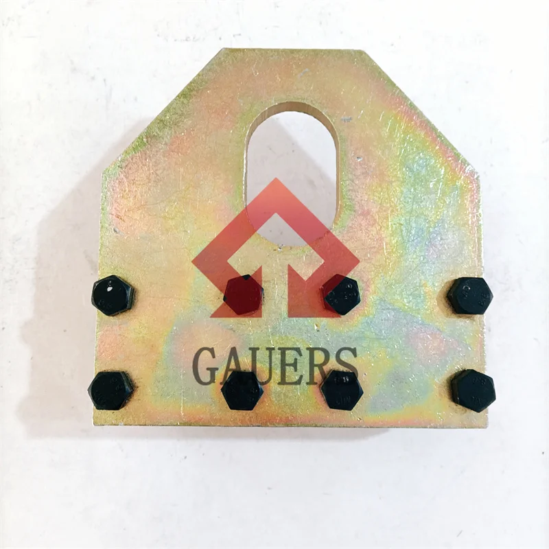Elevator Rope Clamp device 8 slots 8-13mm Steel Wire Rope double sided anti-slip clamp plate lift spare parts