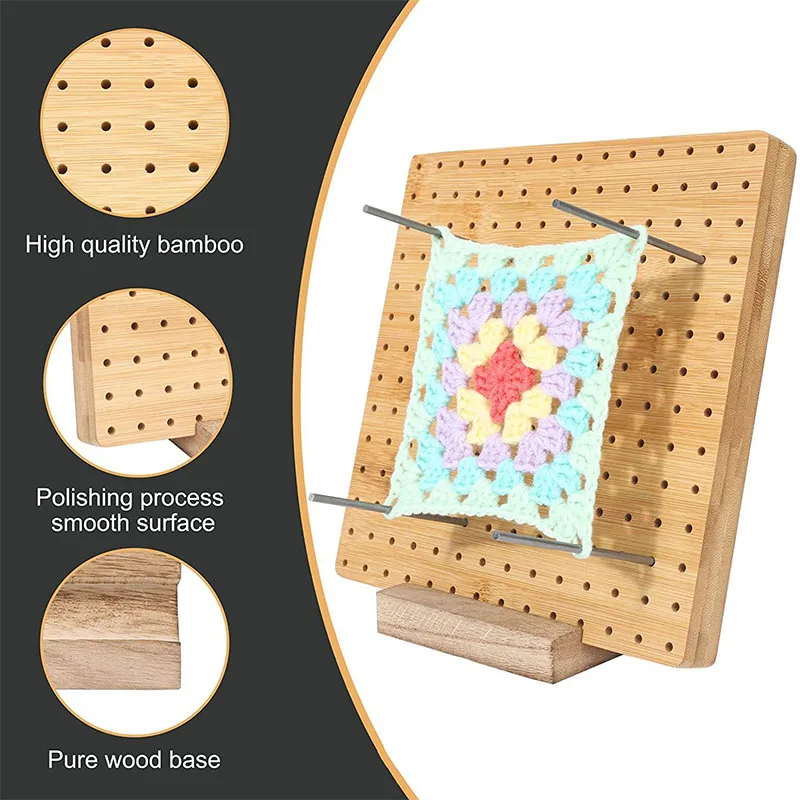 Wooden Crochet Knitting Blocking Board 6