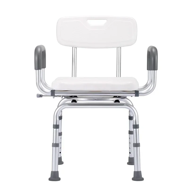 Rotatable Bath Chair  High LoadBearing NonSlip Shower Stool with Thickened Aluminum Alloy for Elderly Comfort Shower Seat  Best 4