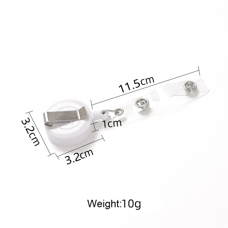 Cartoon Krankenschwestern Versenkbare Schnalle Abzeichen Halter Reel Clip Krankenschwester Skalierbare Clip Karte Halter Frau Arzt ID Karte Kette Clip – Detail 2