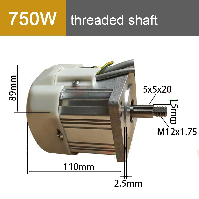 Magnet Brushless Motor Permanent Driver Controller High Speed High Power Control System Kit Infinitely Speed Regulation