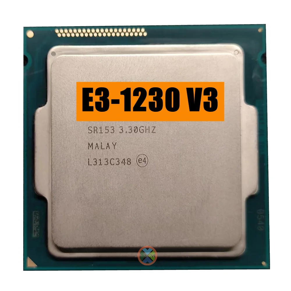 Processador Cpu Xeon Quad Core Oito Thread E31230 v3 e3 1230 v3 e3 1230v3 33 Ghz 8m 80w Lga 1150