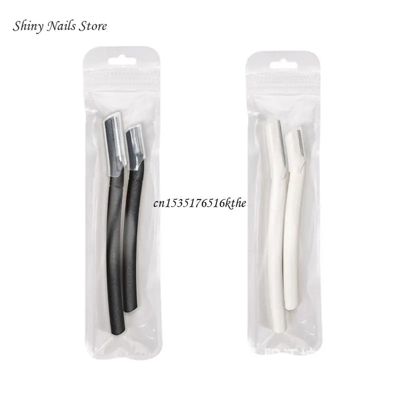 

Safe Eye Brow-Razor Eyebrow Trimmer Makeup Tools Face Body Hair Removal Shaver Woman Eyebrows Shaping Knife Dropship