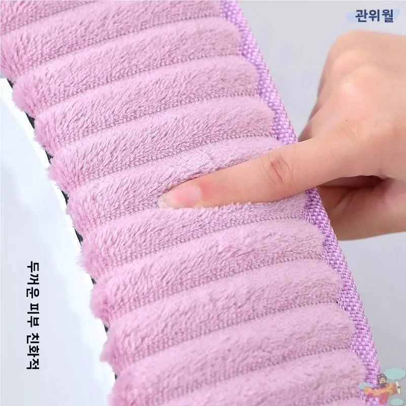 대형 사이즈 변기 시트 커버 풀랩 U자형 디자인 봄 여름 귀여운 가정용 변기 매트 부드러운 변기 시트 커버