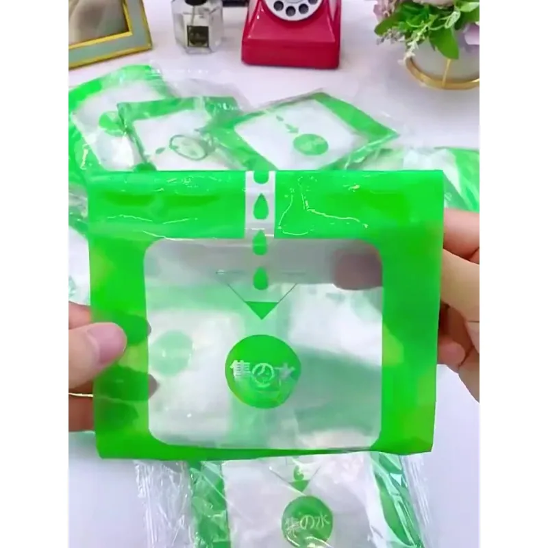 Transparent Hanging Dehumidifier Bag, Anti-Moisture & Anti-Mold for Wardrobe, Home Storage, Visible Moisture Absorber