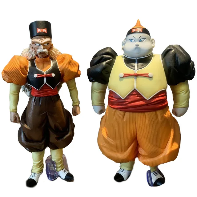 Dragon Ball EX Figures ANDROID 19 20 Dr.gero Action Figure 25cm PVC Collection Anime Ornaments Statue Model Toys Gifts 1