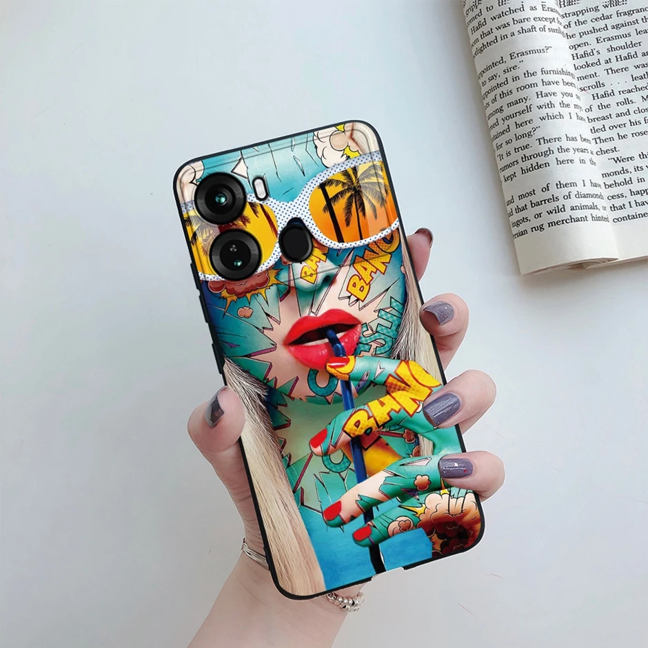 Butterfly Cartoon Silicone Soft TPU Phone Case Cover