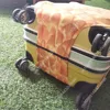 Cute Dog Panda Dinosaur Animal Print Luggage Cover Elastic 18-32 Inch Suitcase Cover 5