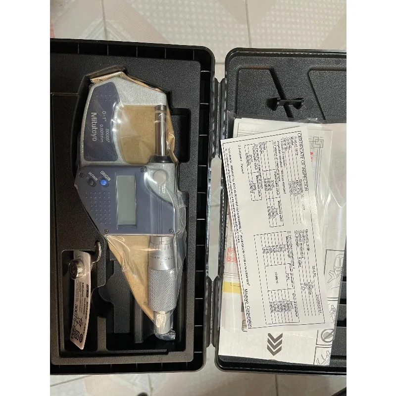 미쓰토요 일본 디지털 외경 마이크로미터 293-821-30 293-831-30 범위 0-25mm 해상도 0.001mm