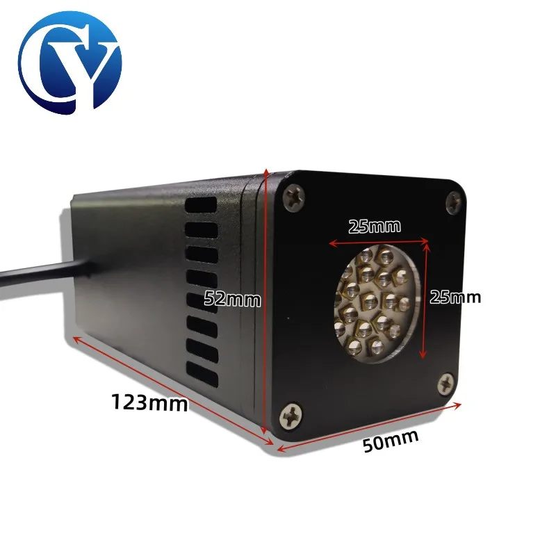 Mini Handheld UV Curing Lamp Led High Power Ultraviolet Light Cured Machine UV Glue 365nm 395nm Fan Cooling