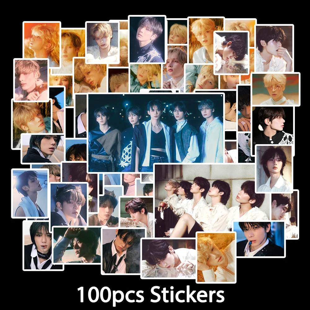 

100pcs/Set Kpop Dream Sticker Idols Jisung Soobin Self-adhesive Sticker Notebook Stationery Decoration Fans Collection Gift