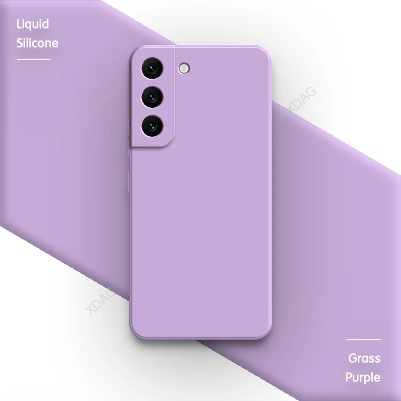 Premium Candy Silicone Soft Phone Case with Lens Protection - Enhanced Grip Back Cover